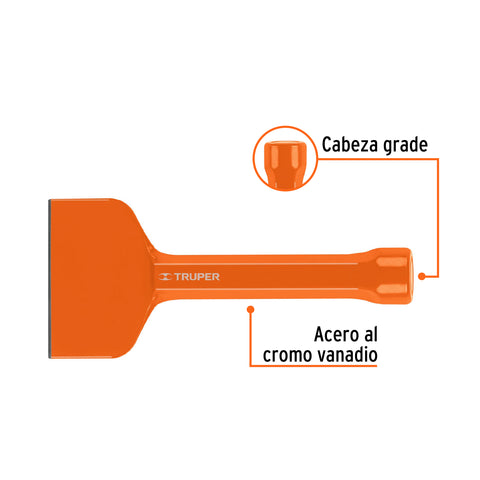 Cincel ladrillero 3-1/2 X 8', Truper | CL-3-1/2X8 | 12190