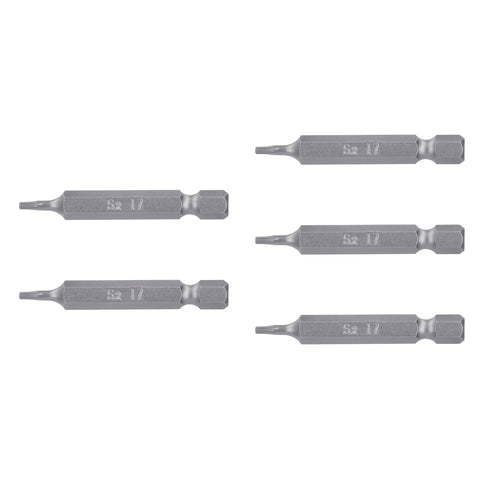 Estuche con 5 puntas torx T7 largo 2', Truper Expert | PUDE-5207 | 12209
