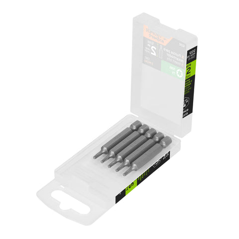 Estuche con 5 puntas torx T9 largo 2', Truper Expert | PUDE-5209 | 12212
