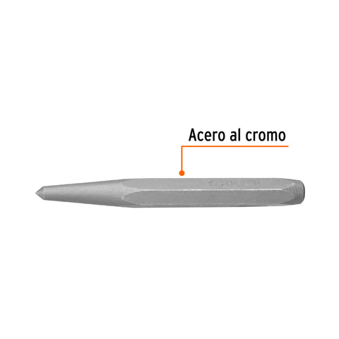 Punzón 5/8' para barrenar, largo 6-1/8', Truper | PUBAR-5/8 | 12223