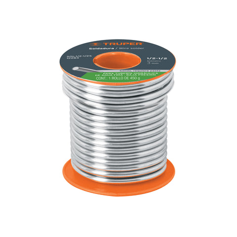 Soldadura sólida 1/2-1/2 para tubería de baja presión, 450 g | SOL-1/2-1/2S | 12283