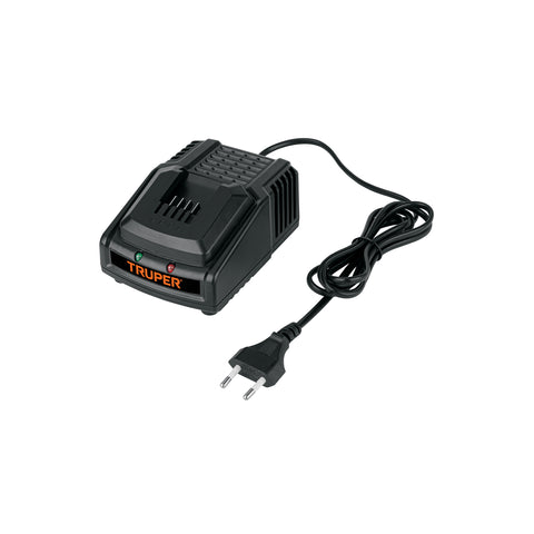 Cargador de baterías de 12 a 20V, enchufe tipo C, TRUPER PRO | CAR-INA2-2 | 12336