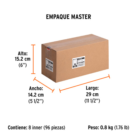 Bolsa con 2 carbones de repuesto para ESMA-4-1/2N4, TRUPER | CB-ES-4-1/2N4 | 12343