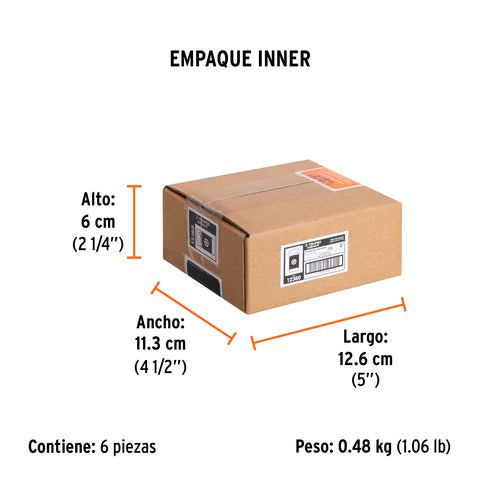 Estuche con 5 puntas torx T20 con seguro largo 2', Expert | PUDE-6220 | 12360