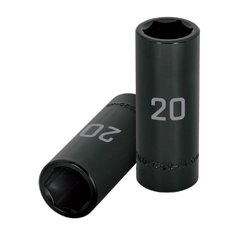 Dado largo cuadro 1/2' de impacto 6 puntas de 20 mm, Truper | D-7320-ML | 12432
