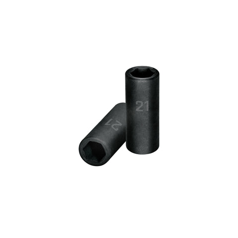 Dado largo cuadro 1/2' de impacto 6 puntas de 21 mm, Truper | D-7321-ML | 12433