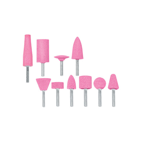 Juego de 7 piedras montadas zanco 1/4', uso general, Truper | JPM-7 | 12446