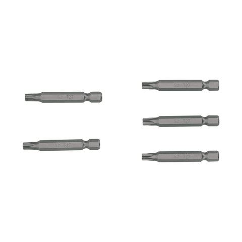 Estuche con 5 puntas torx T27 con seguro largo 2', Expert | PUDE-6227 | 12459