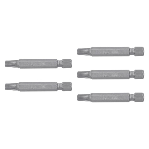 Estuche con 5 puntas torx T30 con seguro largo 2', Expert | PUDE-6230 | 12484
