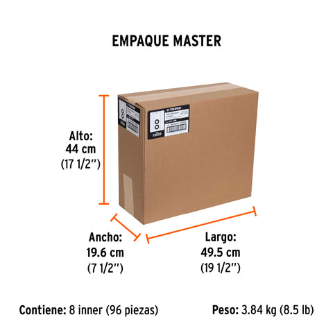 Blíster con 2 cintas sella roscas 1/2' x 7m, uso general | CTF-1/2B | 12522