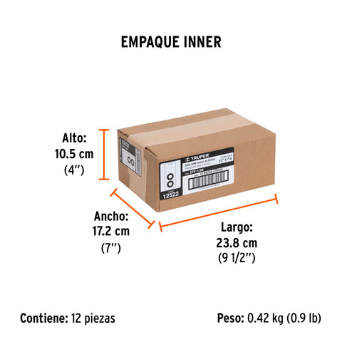 Blíster con 2 cintas sella roscas 1/2' x 7m, uso general | CTF-1/2B | 12522