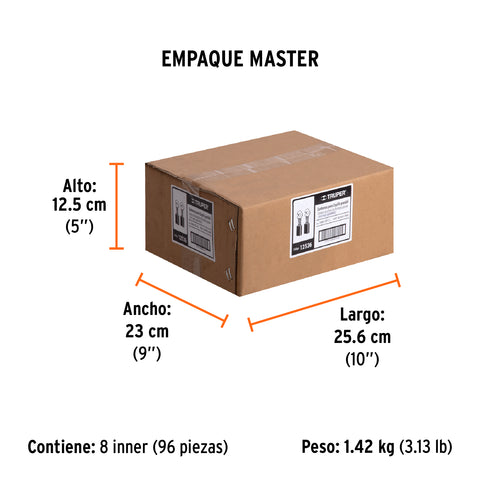 Bolsa con 2 carbones de repuesto para CEP-12, TRUPER | CB-CEP-12 | 12536