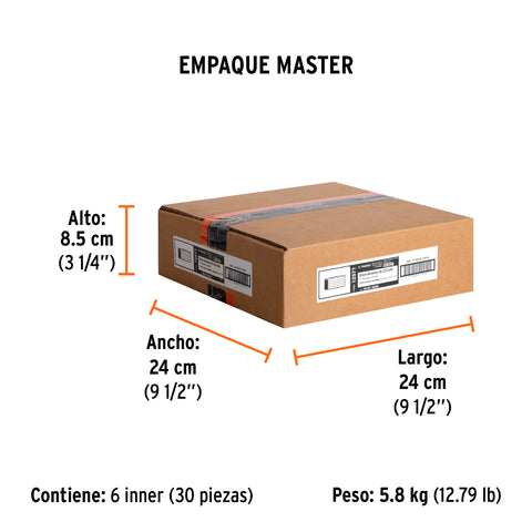 Disco Tipo 41 de 9' x 2 mm corte fino acero inox, Sable | DICOF-9020I | 12571