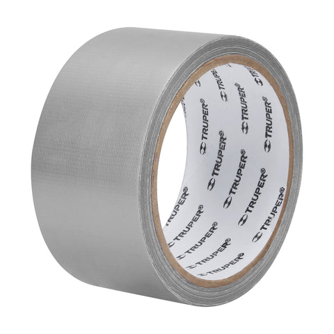 Cinta para ducto 10m x 48mm, espesor 0.19mm, Truper | CDU-10X | 12586