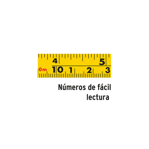 Cinta métrica larga 30m fibra de vidrio, carcasa plástica | TP30ME | 12639