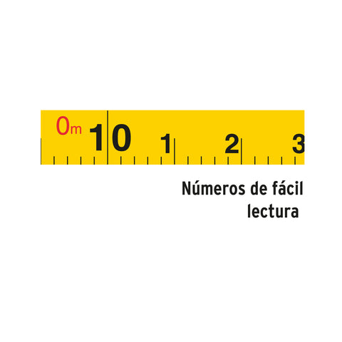 Cinta métrica larga 100m fibra de vidrio, tipo cruceta | TFC-100ME | 12645