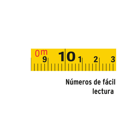 Cinta métrica larga 30 m, metálica, tipo cruceta, TRUPER | CRUCE-30 | 12648