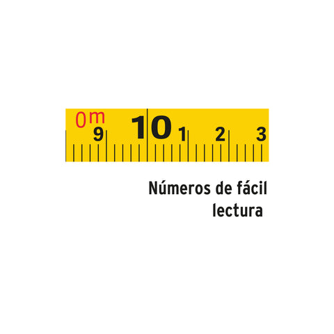 Cinta métrica larga 50 m, metálica, tipo cruceta, TRUPER | CRUCE-50 | 12649