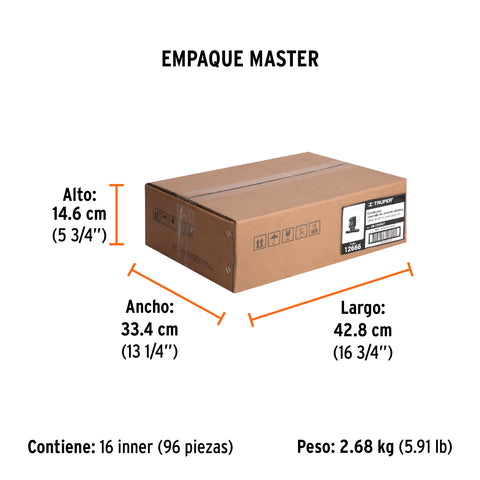 Bolsa con 2 carbones d/repuesto p/generadores Grupo 7,TRUPER | CB-GRUPO7 | 12666