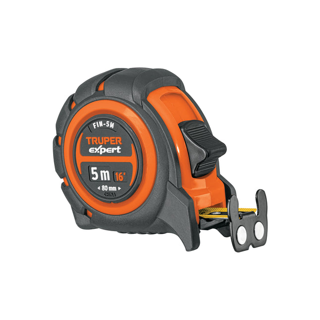 Flexómetro industrial contra impactos 5 m cinta 19 mm | FIN-5M | 12694