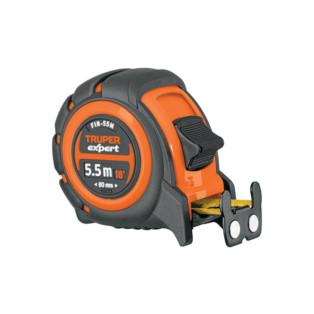 Flexómetro industrial contra impactos 5.5 m cinta 25 mm | FIN-55M | 12695