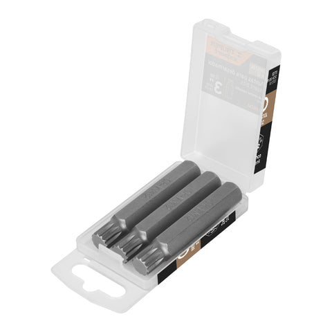 Estuche con 3 puntas bristol M12 largo 3', Truper Expert | PUDE-8212 | 12711