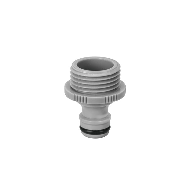 Conector 3/4' rápido macho de ABS, sistema click, Truper (CLICK-M)