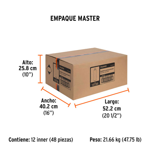 Pintura en aerosol, gris acero, bote esbelto, 400 ml | PA-GA | 12733