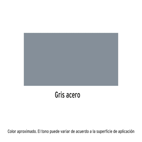 Pintura en aerosol, gris acero, bote esbelto, 400 ml | PA-GA | 12733