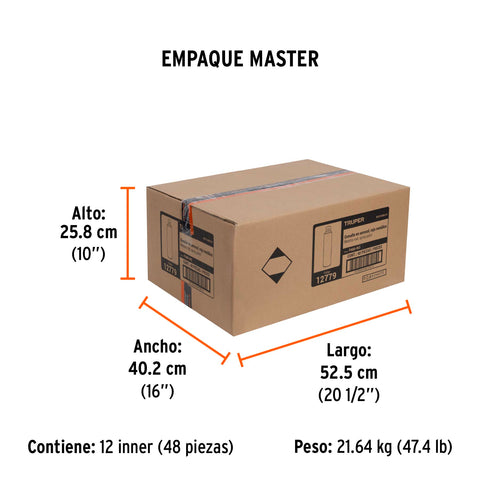 Pintura en aerosol, rojo metálico, bote esbelto, 400 ml | PAM-RO | 12779