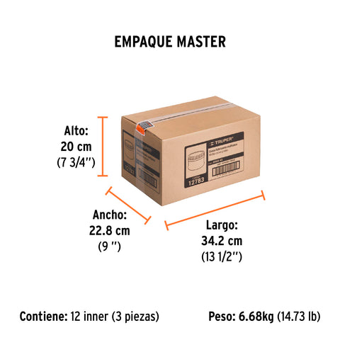 Grasa lubricante multiusos, base litio, 450 g, Truper | GRAS-45 | 12783