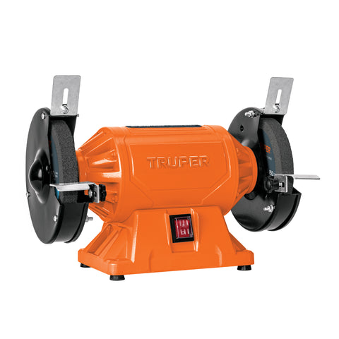 Esmeril de banco de 6' de 1/2 HP (370 W), Truper | EBA-6 | 12785