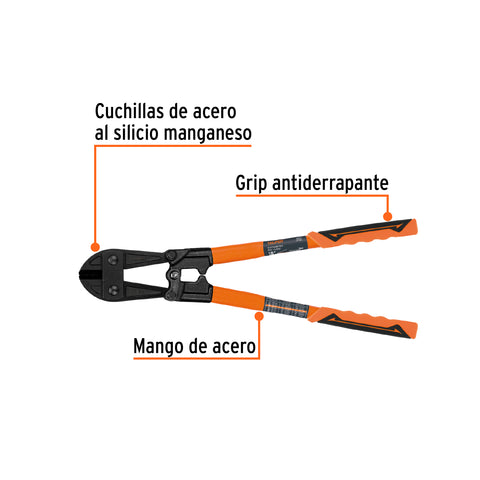 Cortapernos 18', profesional, TRUPER | CP-18X | 12832