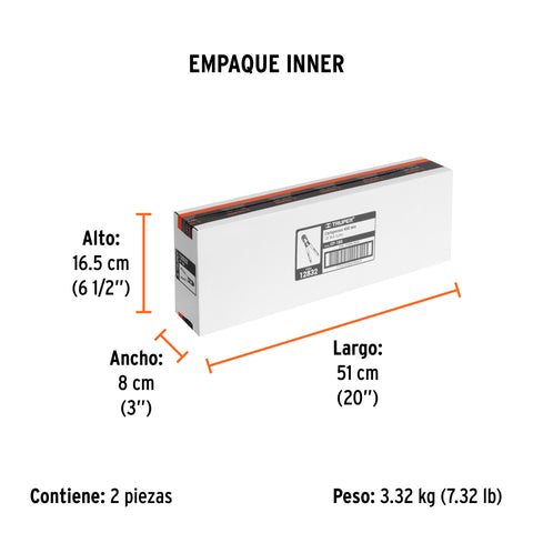 Cortapernos 18', profesional, TRUPER | CP-18X | 12832