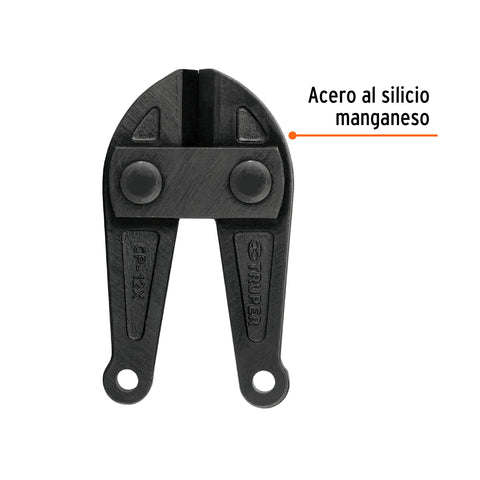 Cuchillas de repuesto para cortapernos 12', Truper | REP-CP-12X | 12836