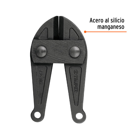 Cuchillas de repuesto para cortapernos 18', Truper | REP-CP-18X | 12838