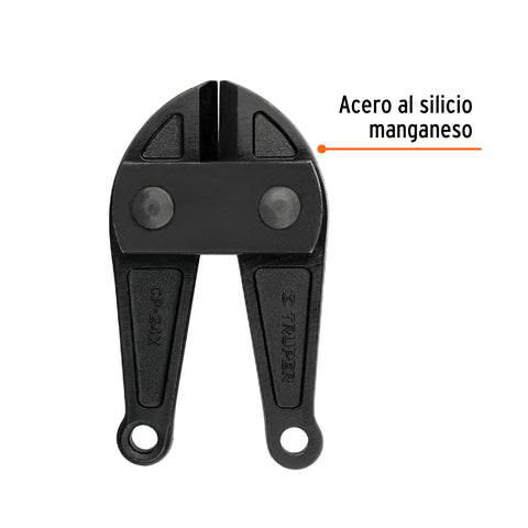 Cuchillas de repuesto para cortapernos 24', Truper | REP-CP-24X | 12839