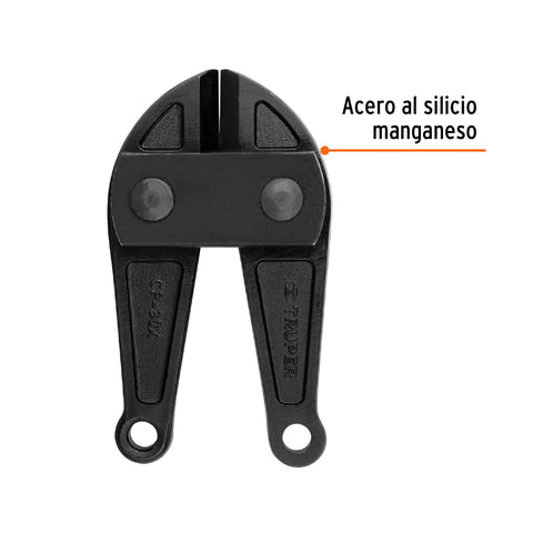 Cuchillas de repuesto para cortapernos 30', Truper | REP-CP-30X | 12840