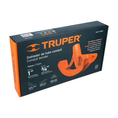 Doblador de tubo conduit 1', Truper | DOTU-75100 | 12847
