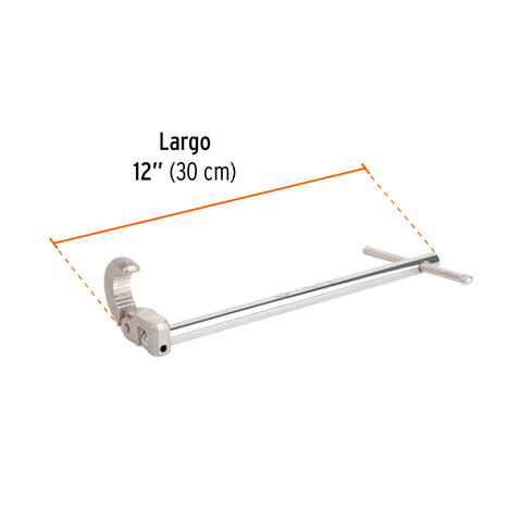 Llave 12' para plomero, Truper | LLAP-12 | 12874