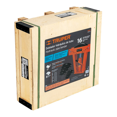 Doblador hidráulico para tubo, 16 ton, Truper | DTH-16 | 12884