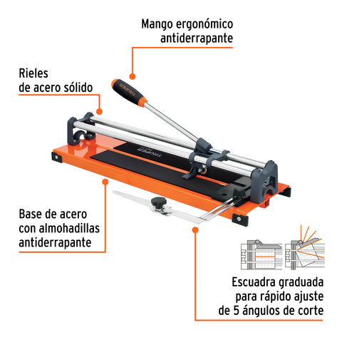 Cortador de azulejo de 13' (33 cm), Truper | CAZ-33 | 12926