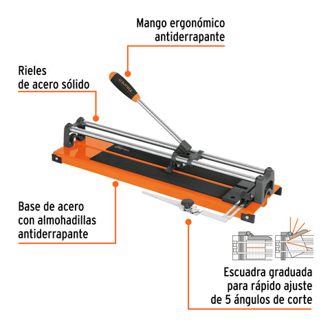 Cortador de azulejo de 16' (40 cm), Truper | CAZ-40 | 12929
