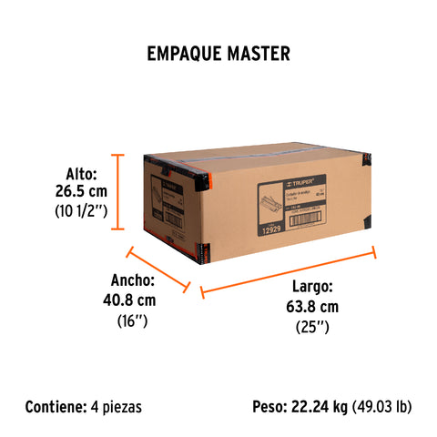 Cortador de azulejo de 16' (40 cm), Truper | CAZ-40 | 12929