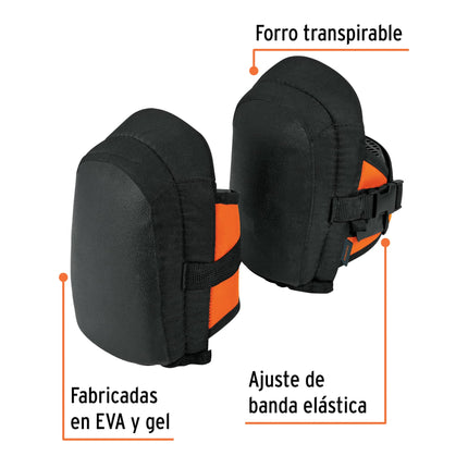 Rodilleras ligeras de gel y EVA, Truper | ROD-300 | 12951