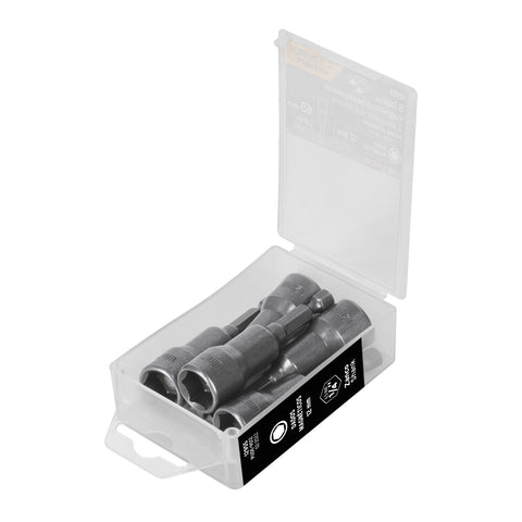 Estuche con 5 dados magnéticos de 12 mm largo 2-1/2', Expert | PUDE-9012 | 12955