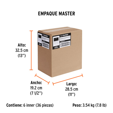 Bolsa con 100 separadores de 5 mm de losetas, TRUPER | SELO-50 | 12974