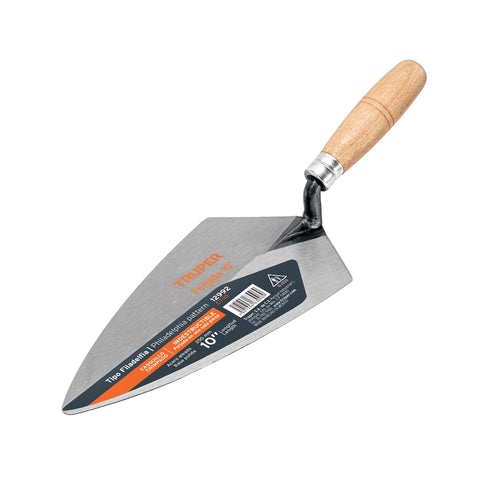 Cuchara para albañil 10' forjada tipo Filadelfia, TRUPER | CT-10 | 12992