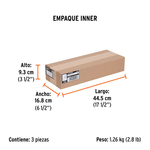 Cuchara para albañil 10' forjada tipo Filadelfia, TRUPER | CT-10 | 12992