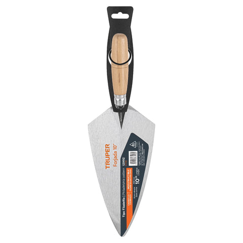 Cuchara para albañil 10' forjada tipo Filadelfia, TRUPER | CT-10 | 12992